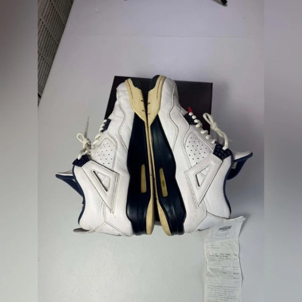 Size 10.5 - Nike Air Jordan 4 Retro LS Columbia 2015 Men's Shoes